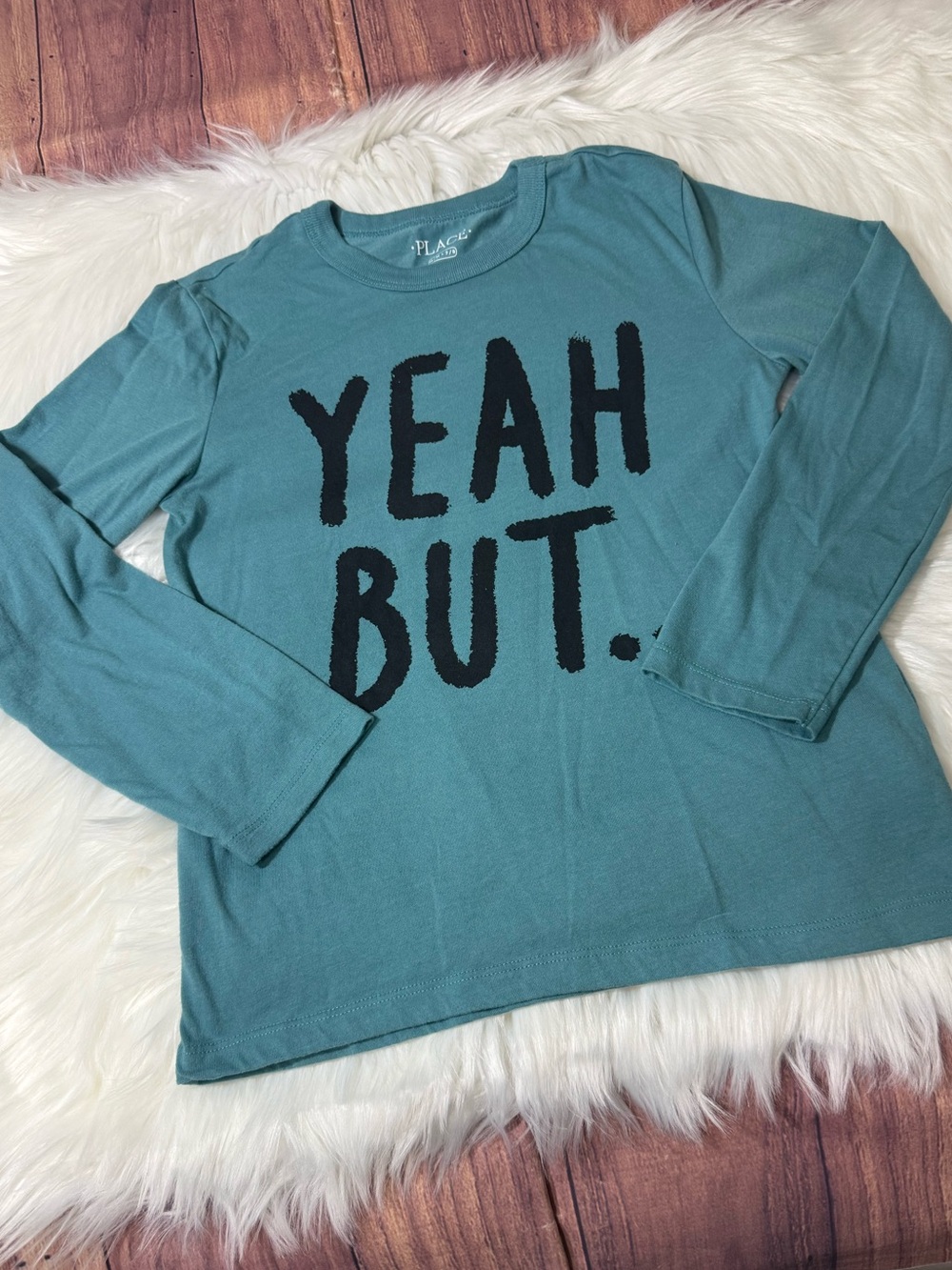 The Children’s Place Long Sleeve Graphic Shirt - Boys Size M (7/8)